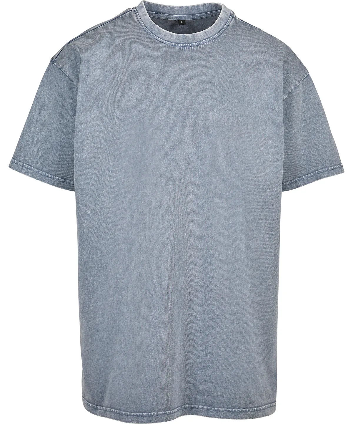 Acid washed heavy oversized tee | Vintage Blue