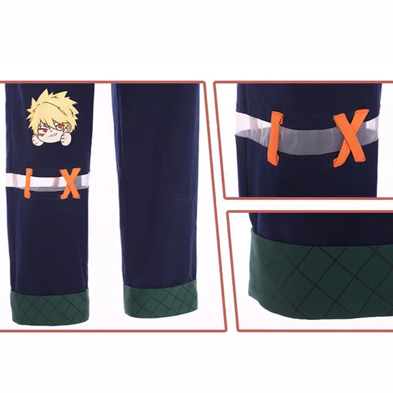 Anime My Hero Academia Katsuki Bakugo Casual Clothes Cosplay Costumes