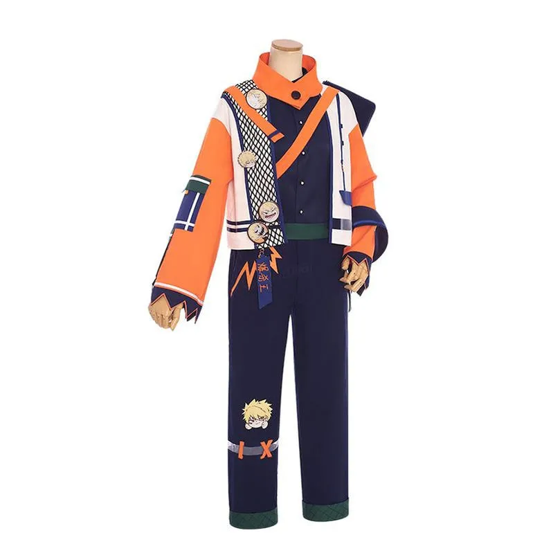 Anime My Hero Academia Katsuki Bakugo Casual Clothes Cosplay Costumes