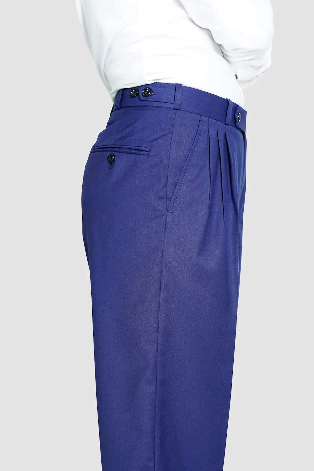 Classic Blue Formal Pants for Men