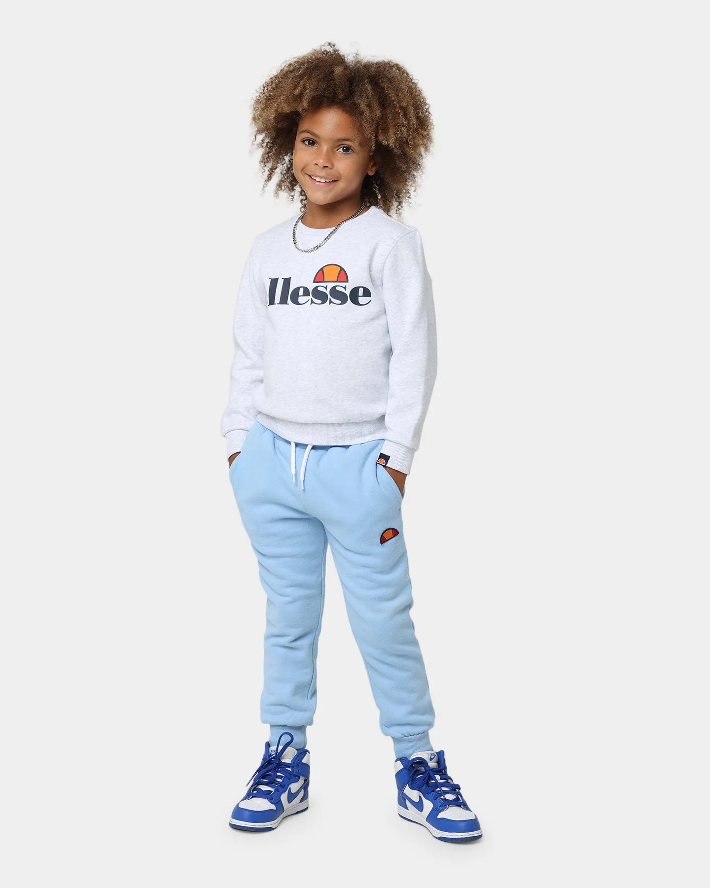 Ellesse Kids' Colino Jog Pants Light Blue