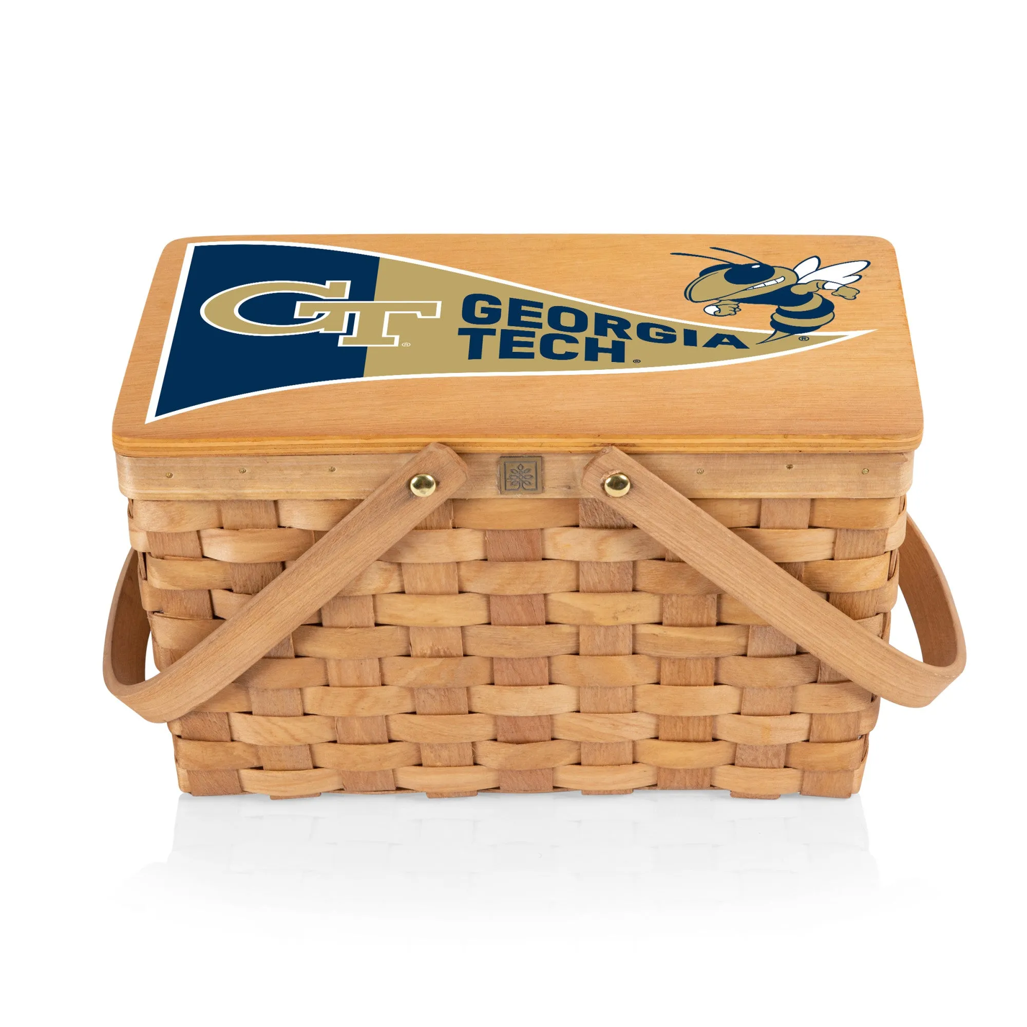 Georgia Tech Yellow Jackets - Poppy Personal Picnic Basket