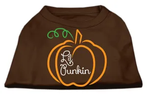 Halloween Pet Dog & Cat Shirt Screen Printed, "Lil Punkin"