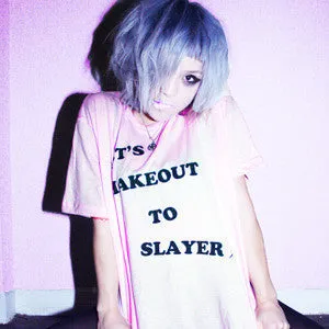 LET'S MAKEOUT TO SLAYER TEE