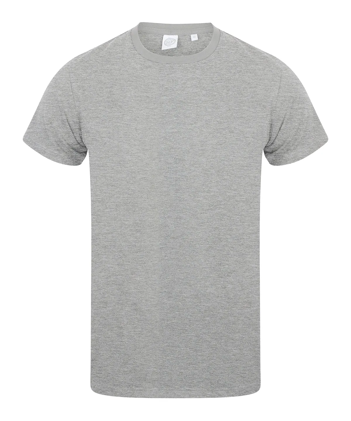 Mens feel good stretch t-shirt | Heather Grey