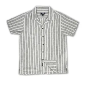 Men's Textured Stripe S/S Woven Shirts (MS724720)