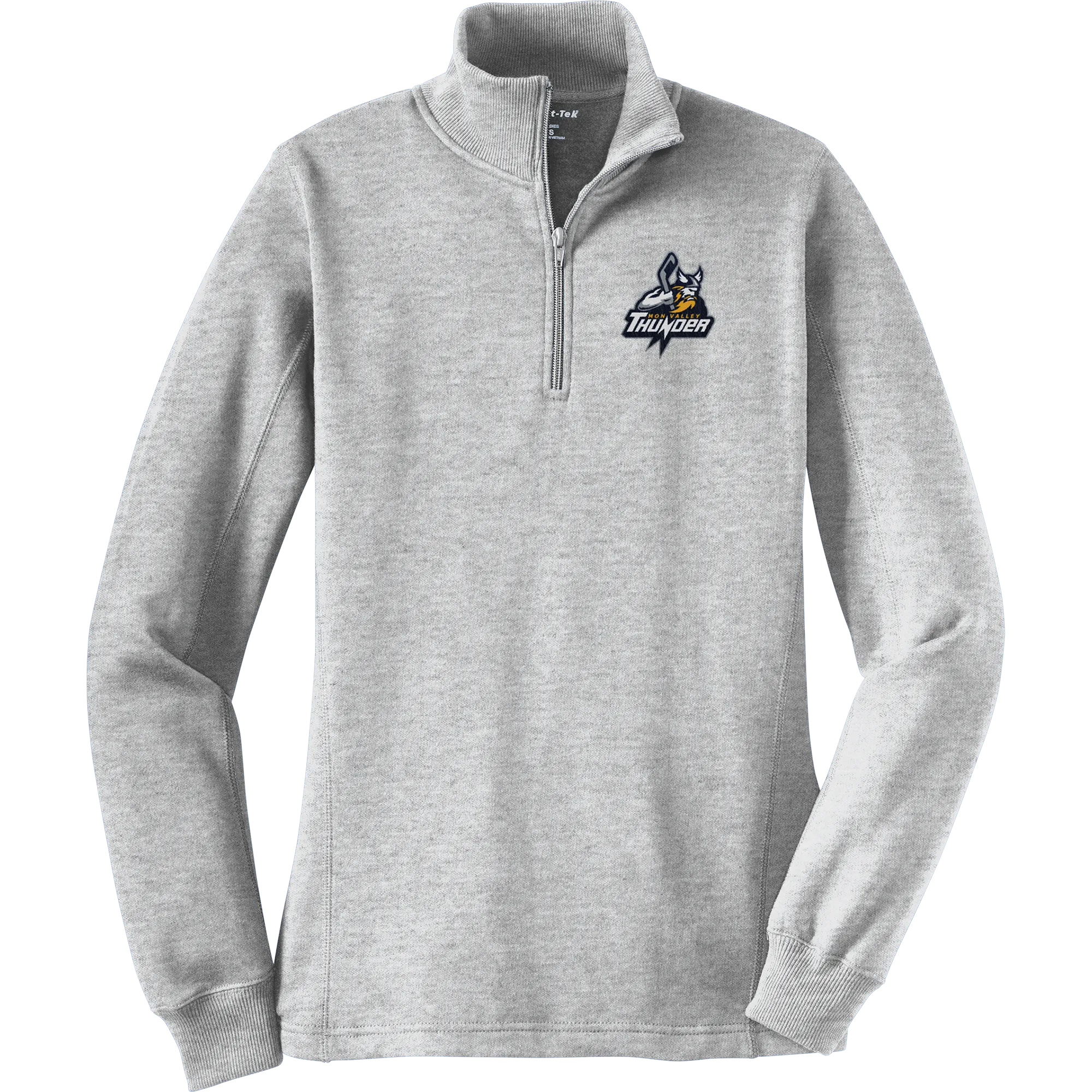 Mon Valley Thunder Ladies 1/4-Zip Sweatshirt