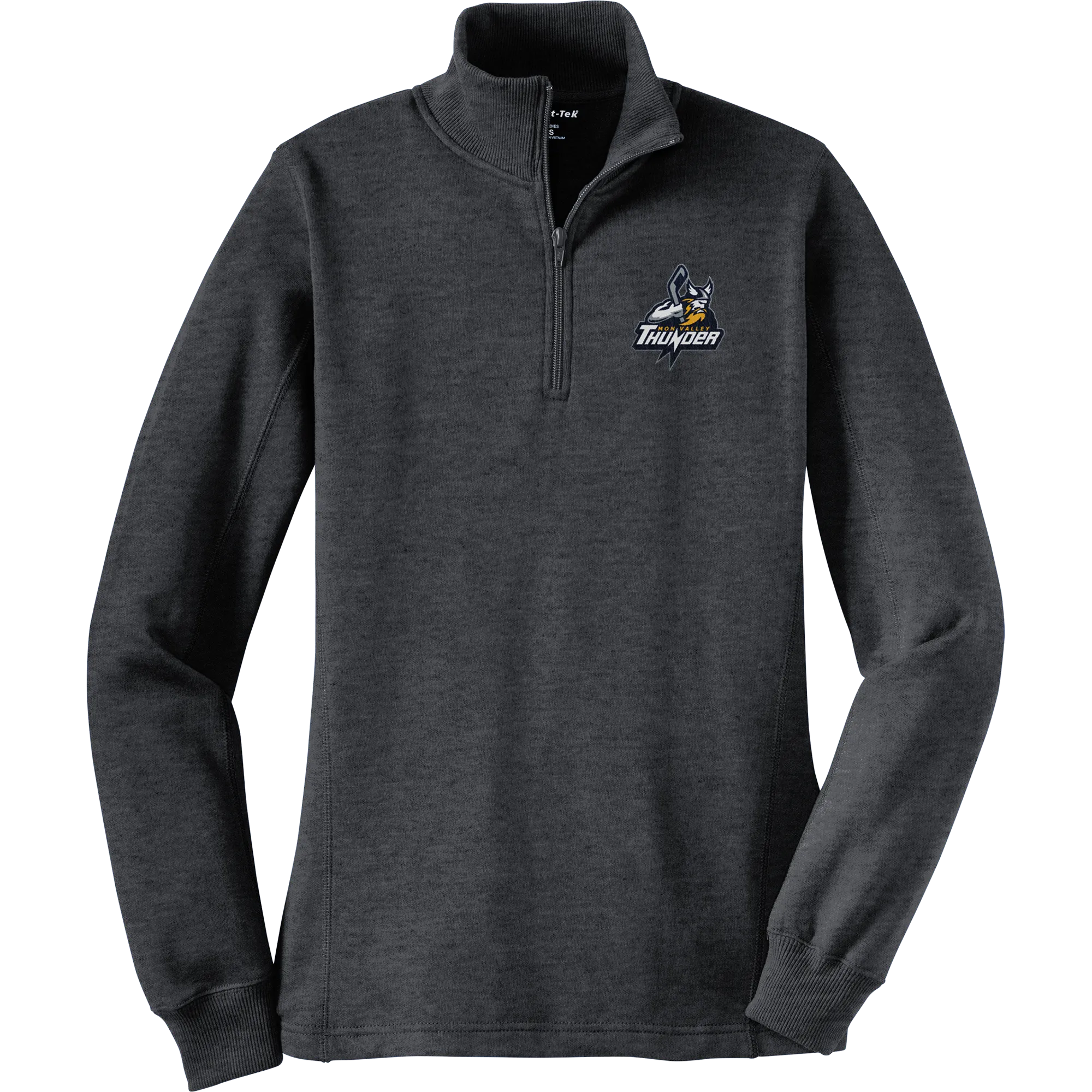 Mon Valley Thunder Ladies 1/4-Zip Sweatshirt