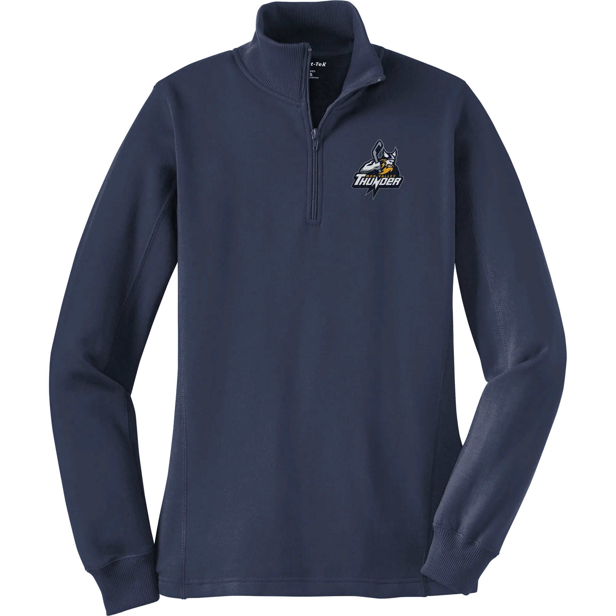 Mon Valley Thunder Ladies 1/4-Zip Sweatshirt