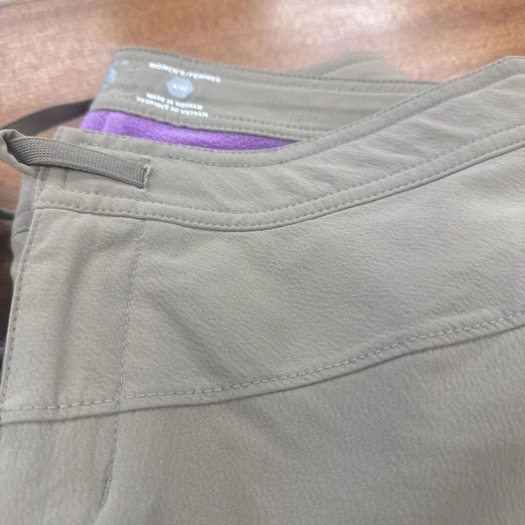 Mountain Hardwear - Women's Fleece-Lined Pants - MSRP $120: Beige-women-4x32