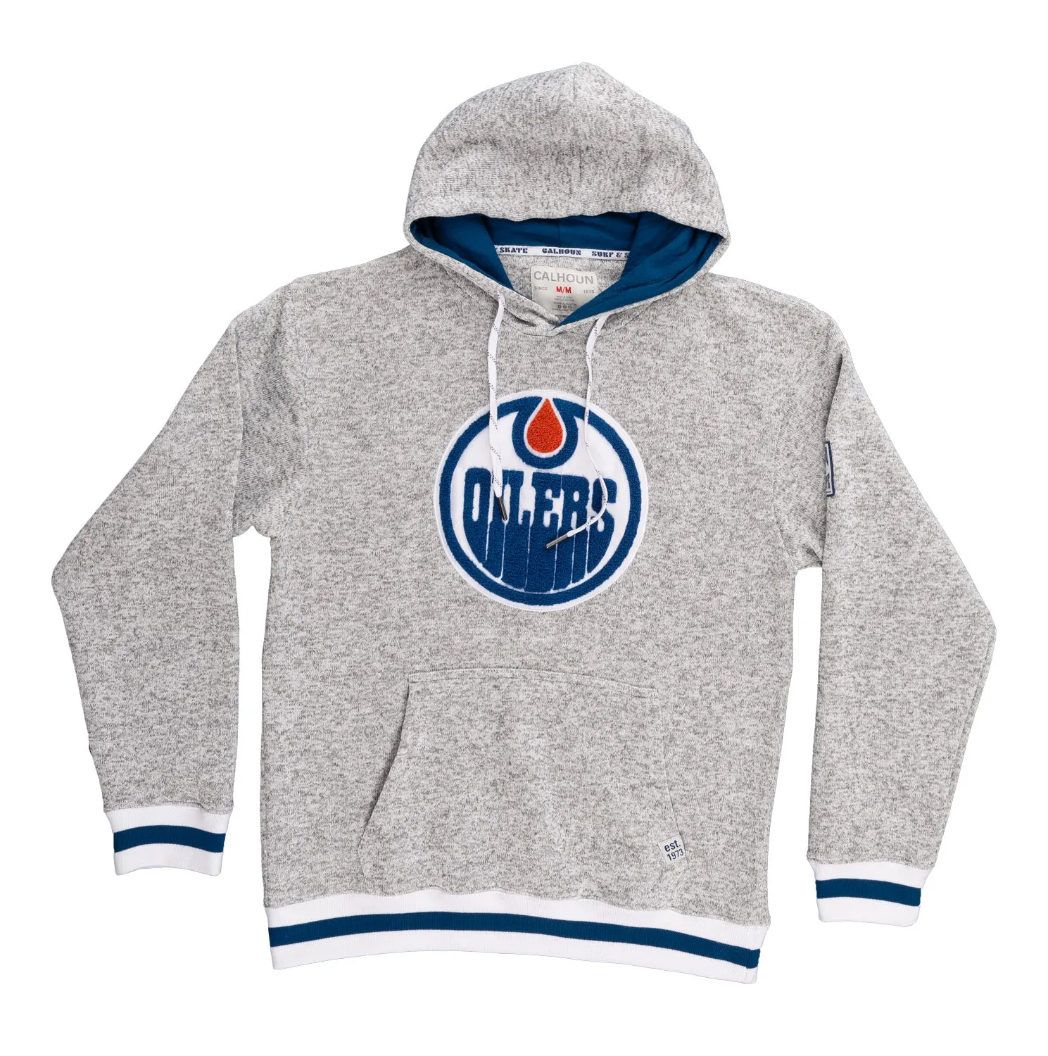 NHL Surf & Skate Edmonton Oilers "Muskoka Style" Striped Hoodie