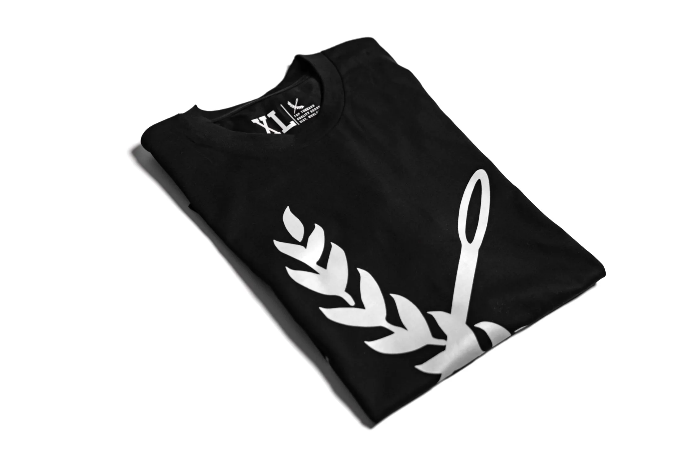 Oversized Imperial Tee - Black / Grey