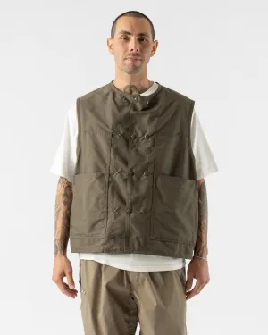 Pilgrim Surf   Supply Finster Utility Vest in Olive