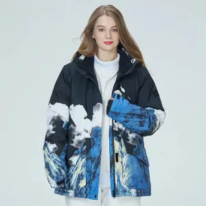 Plus Size Insulated Snow Snowboard Jacket