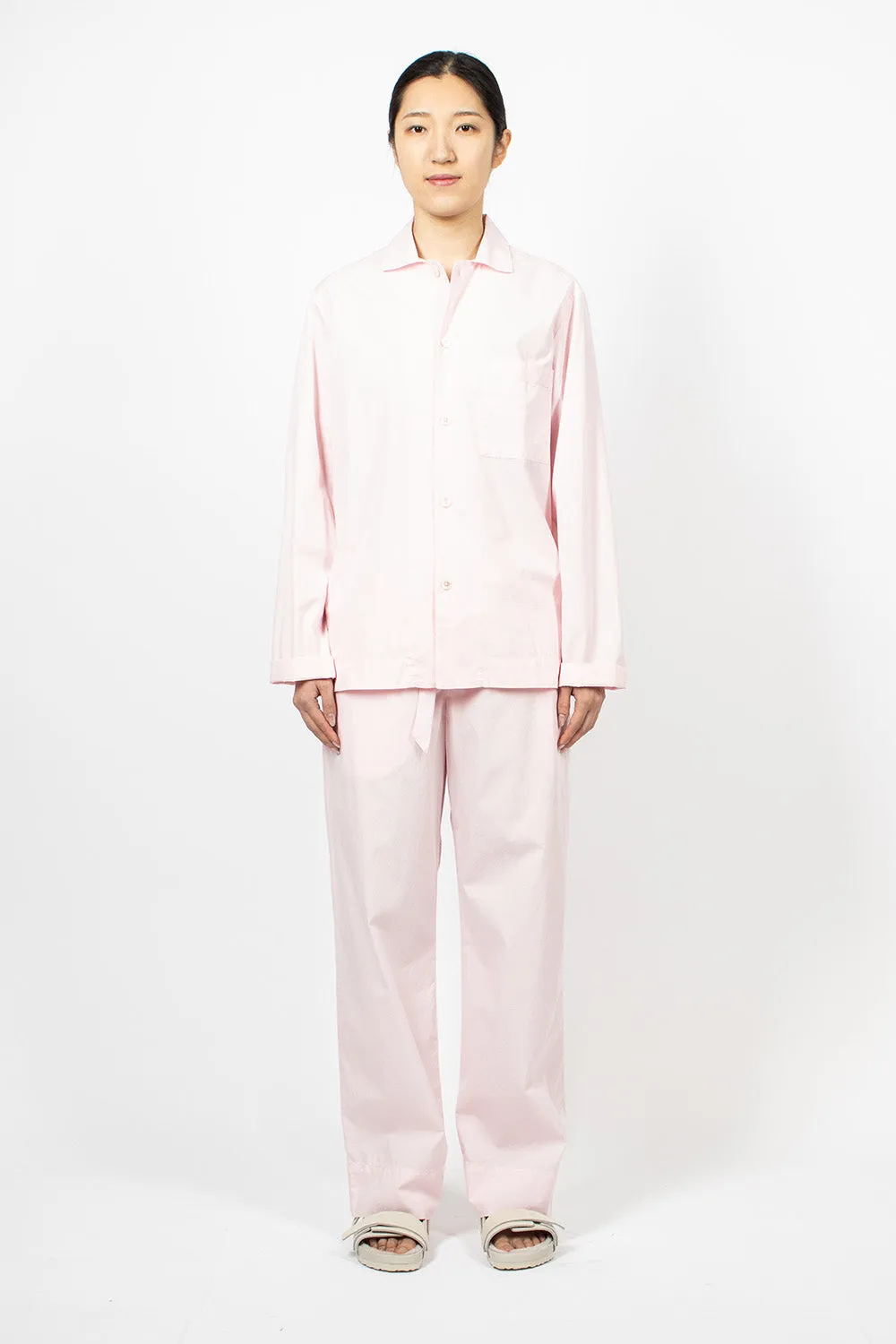 Poplin Pyjama Shirt Soft Pink