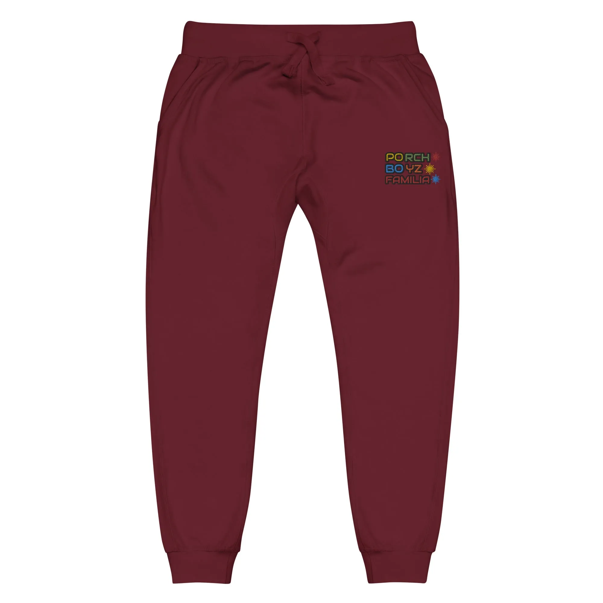 PORCHBOYZ "FAMILIA" COLLECTION Unisex fleece sweatpants