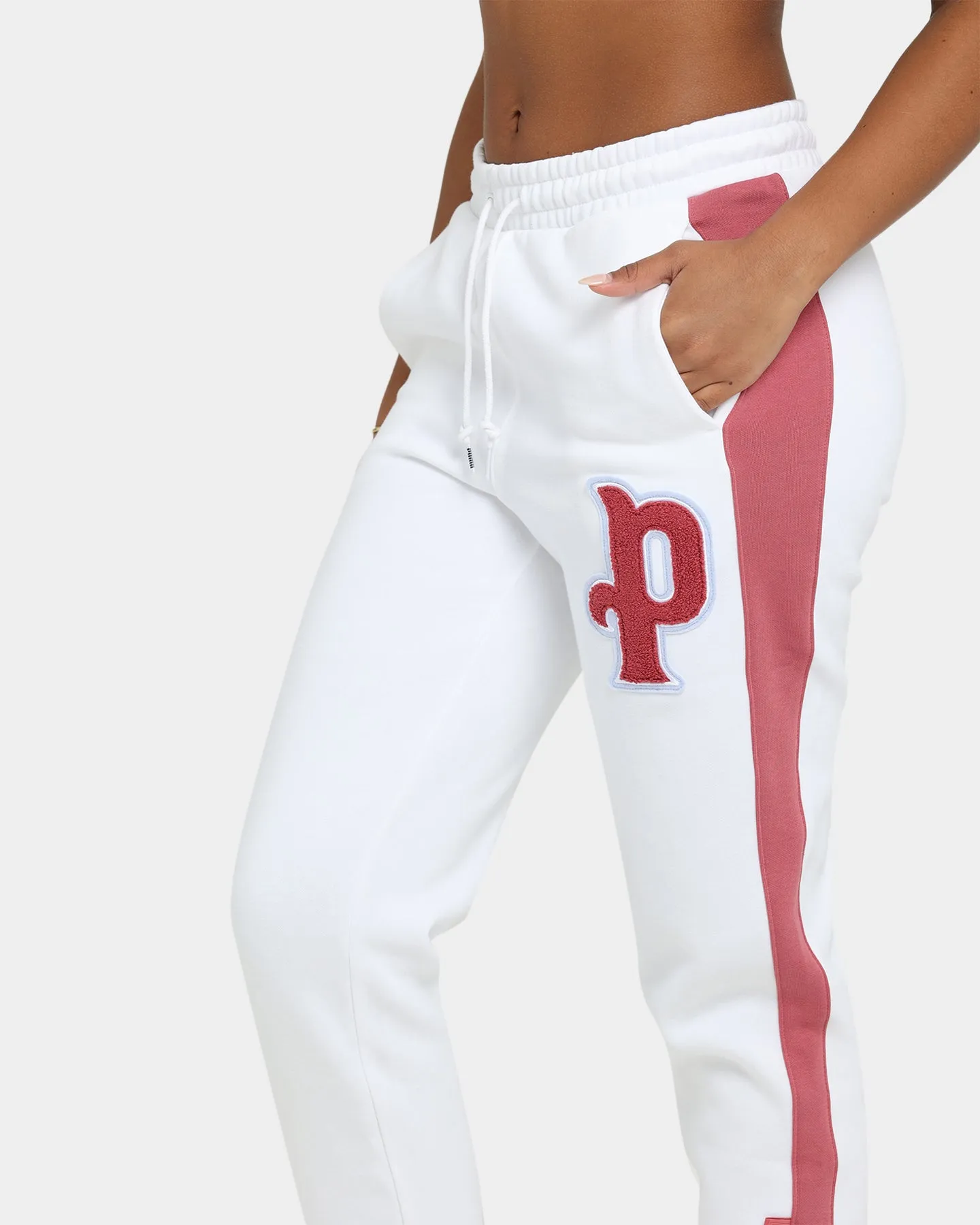 PUMA Women's Team Sweat Pants Puma White