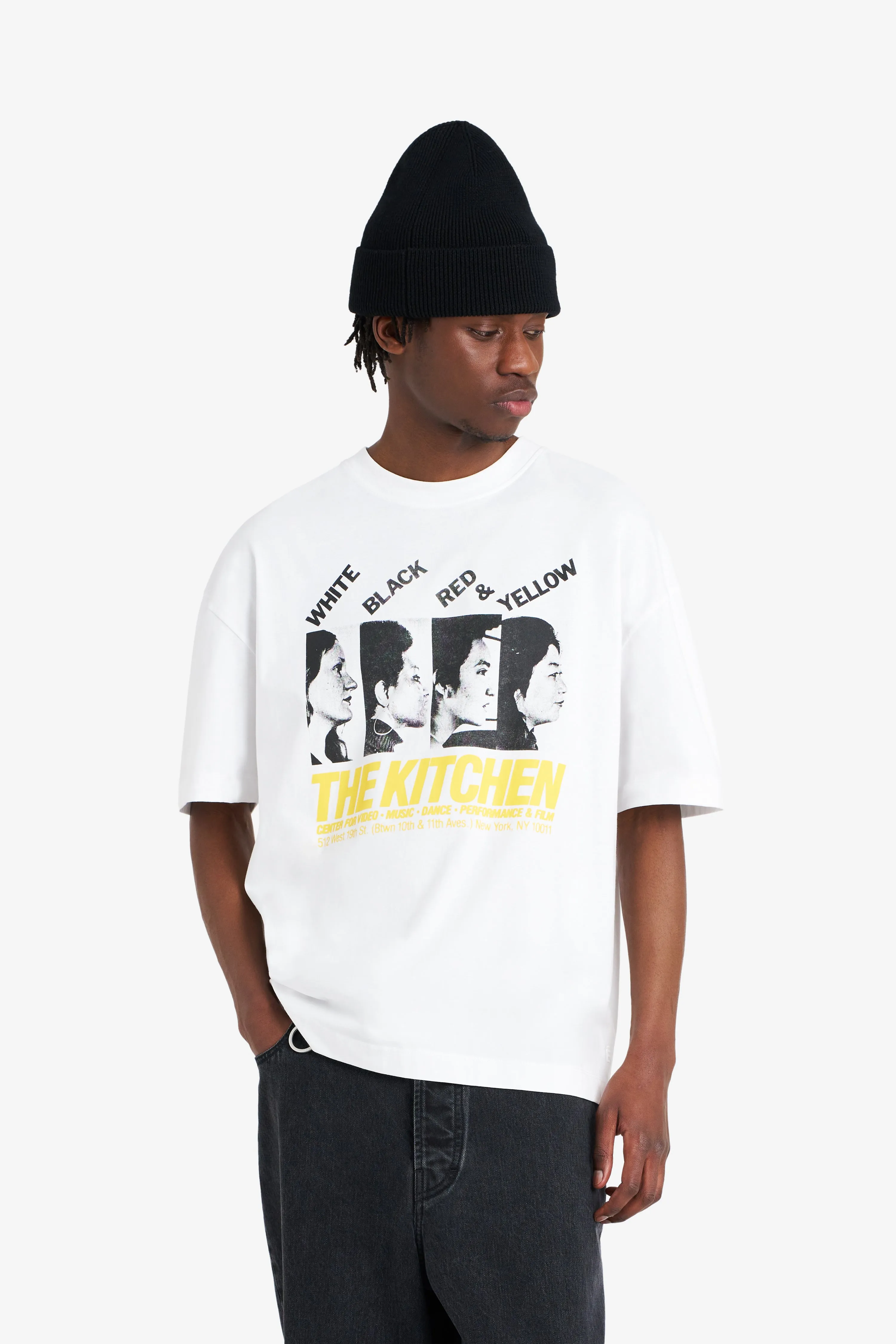 RELAX TEE SHIRT HEADS THE KITCHEN WHITE