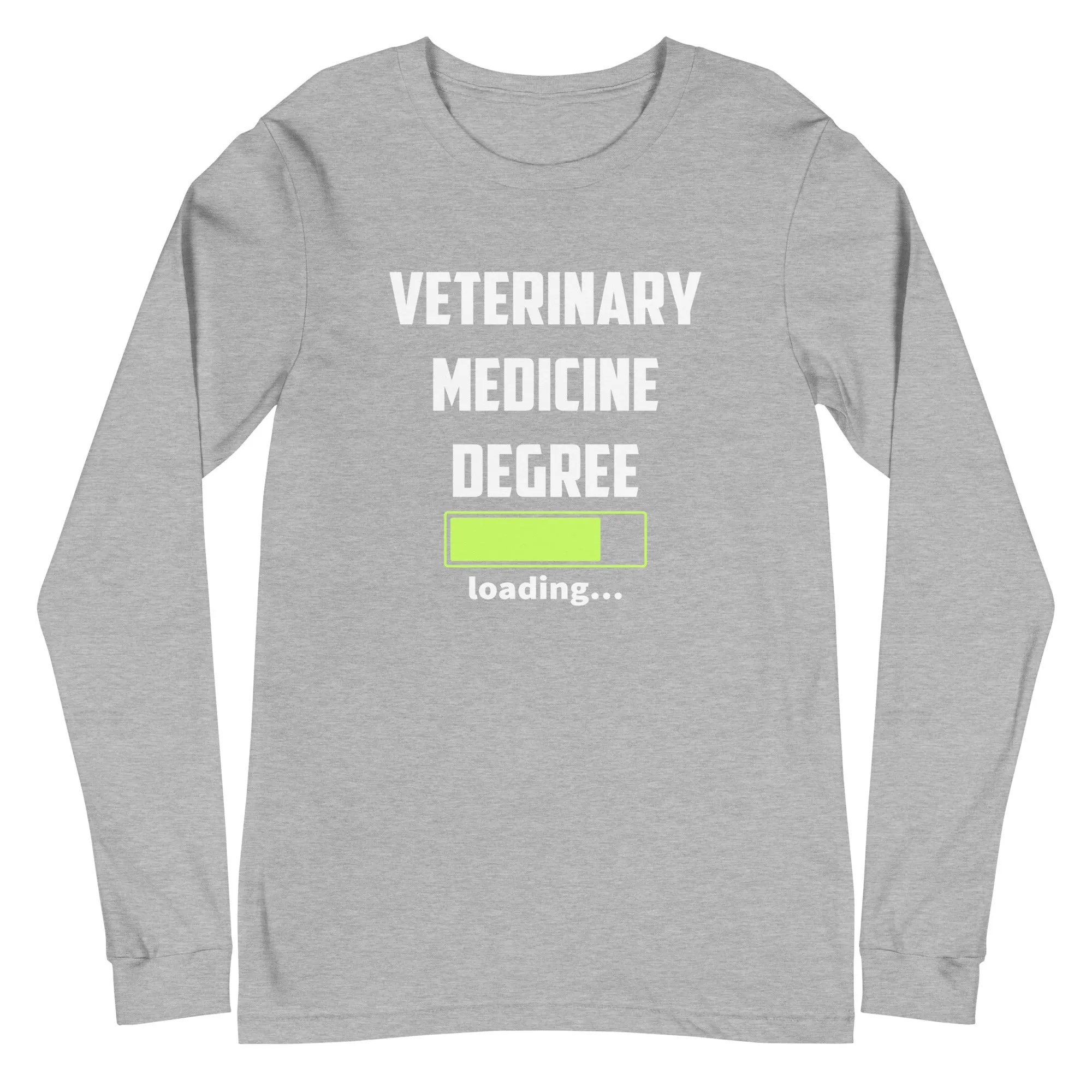 Veterinary Medicine Degree Loading Unisex Premium Long Sleeve T-Shirt