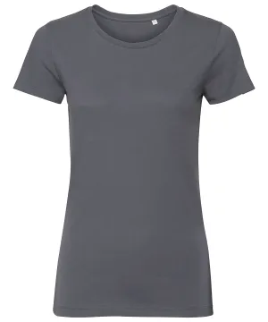 Womens pure organic tee | Convoy Grey